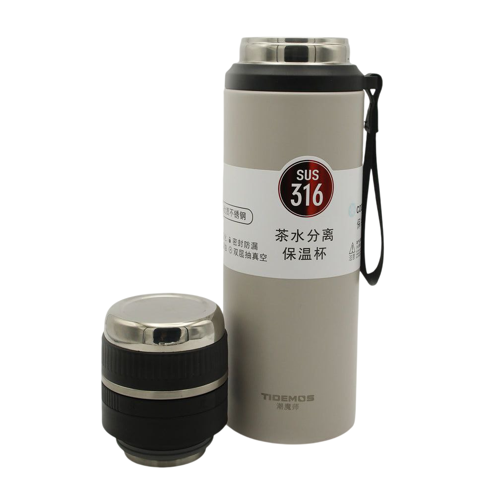 فلاسک استیل 316 دوجداره TIDEMOSE – ۸۰۰ / ۱۰۰۰ / ۱۲۰۰ میلیلیتر