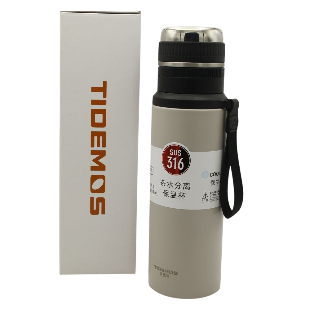 فلاسک استیل 316 دوجداره TIDEMOSE – ۸۰۰ / ۱۰۰۰ / ۱۲۰۰ میلیلیتر