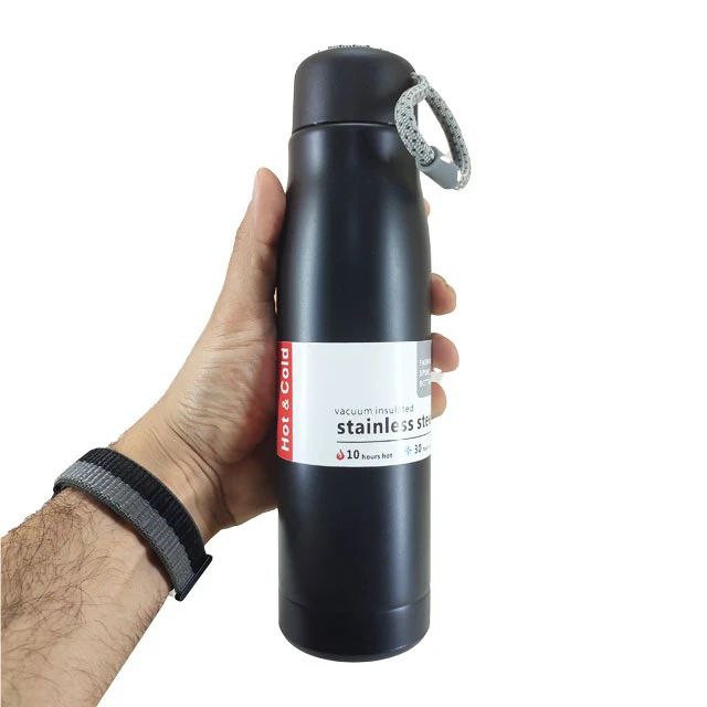 فلاسک استیل دوجداره ضدنشتی – ظرفیت ۵۵۰ میلیلیتر