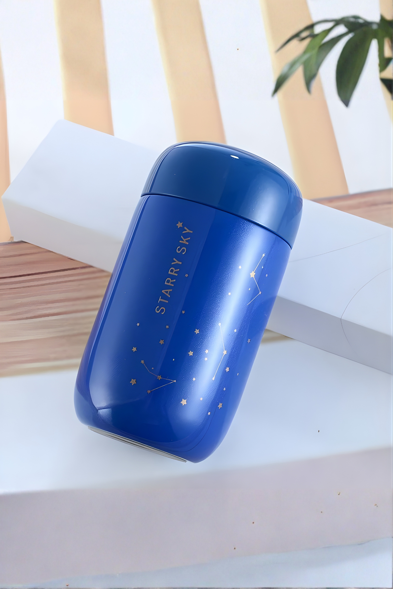 تراول ماگ استیل Starry Sky – طرح آسمان شب، ظرفیت ۲۰۰ میلیلیتر