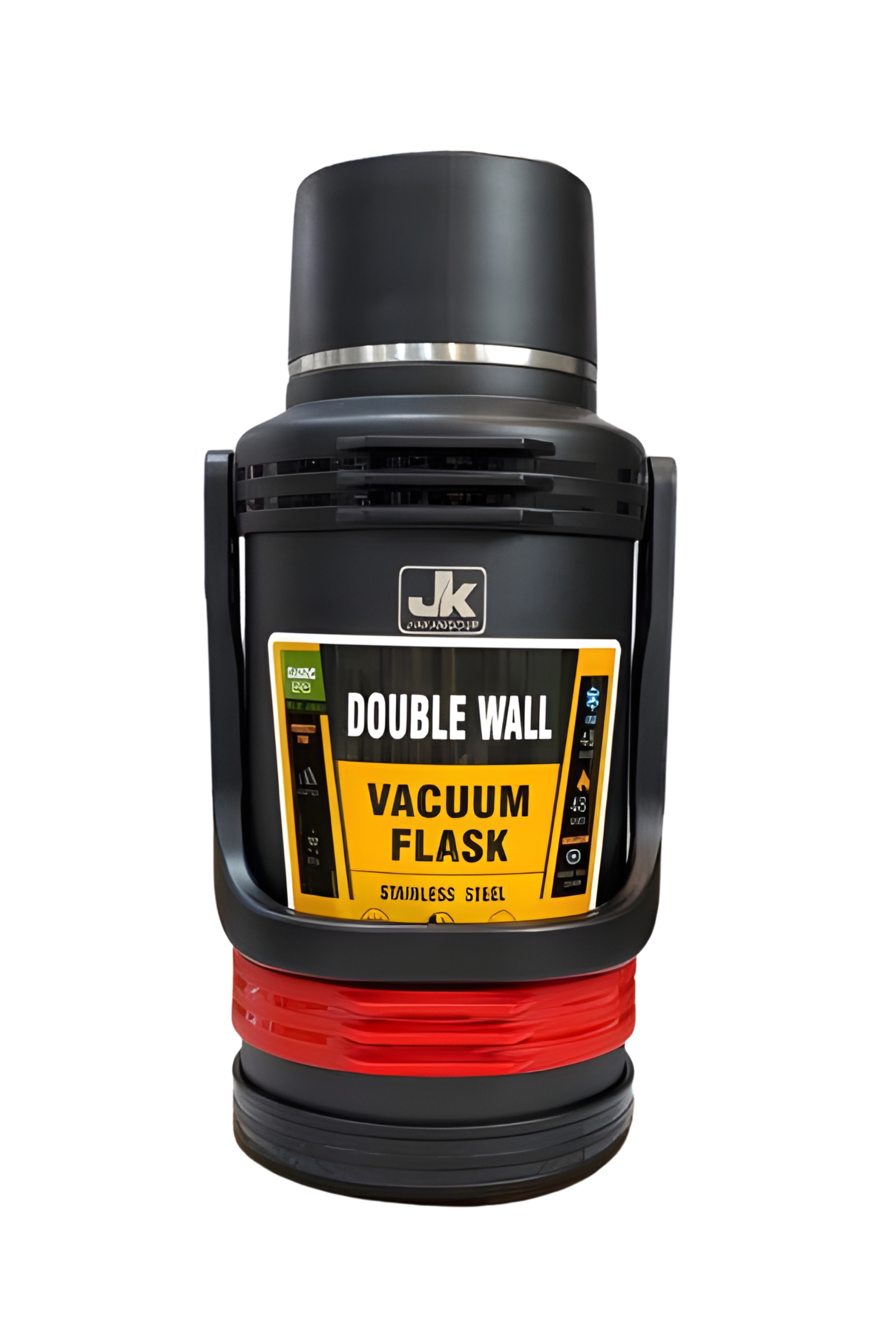 فلاسک استیل جیکا JK – دوجداره، مقاوم و مناسب سفر (۱۸۰۰ / ۲۵۰۰ / ۳۰۰۰ / ۴۰۰۰ میل)