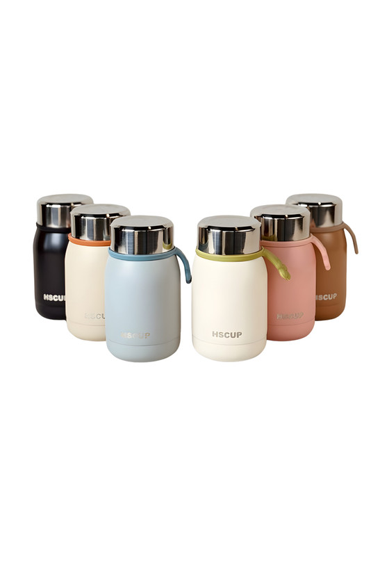 HSCUP Mini Flask – 220ml Stainless Steel Double Wall