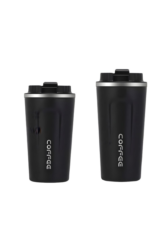 تراول ماگ استیل کافی – 380 / 510 میلیلیتر، ضدخش و سبک