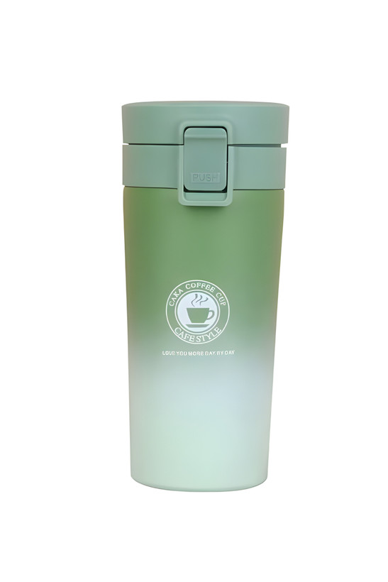 تراول ماگ قفلی پاستلی دو رنگ ظرفیت 380 و 500 میلیلیتر