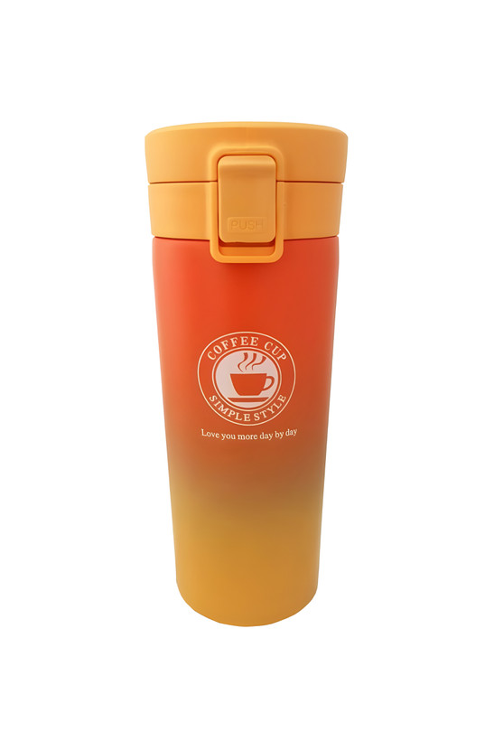 تراول ماگ قفلی پاستلی دو رنگ ظرفیت 380 و 500 میلیلیتر