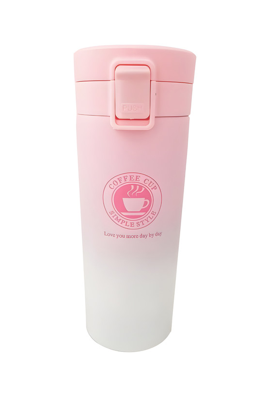 تراول ماگ قفلی پاستلی دو رنگ ظرفیت 380 و 500 میلیلیتر