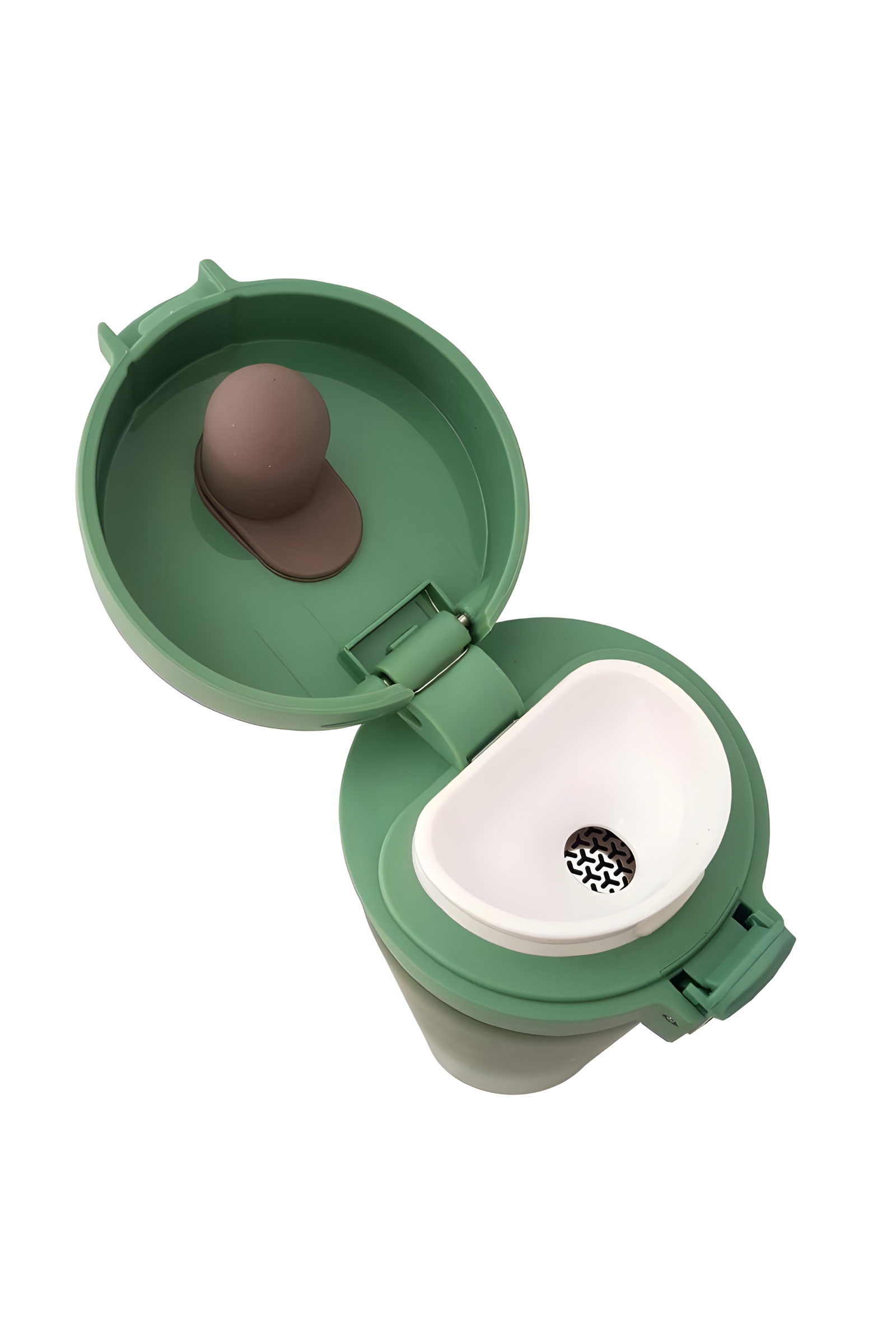 تراول ماگ قفلی پاستلی دو رنگ ظرفیت 380 و 500 میلیلیتر