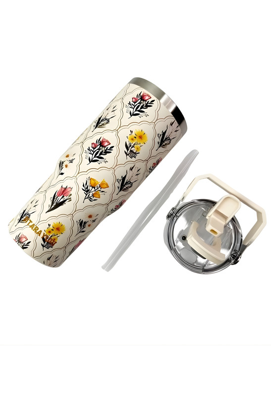 ماگ املر گلدار دستهدار SITARAYURI ظرفیت 900 میلیلیتر – ۶ طرح