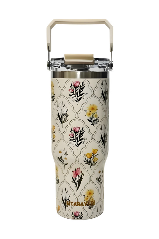 ماگ املر گلدار دستهدار SITARAYURI ظرفیت 900 میلیلیتر – ۶ طرح