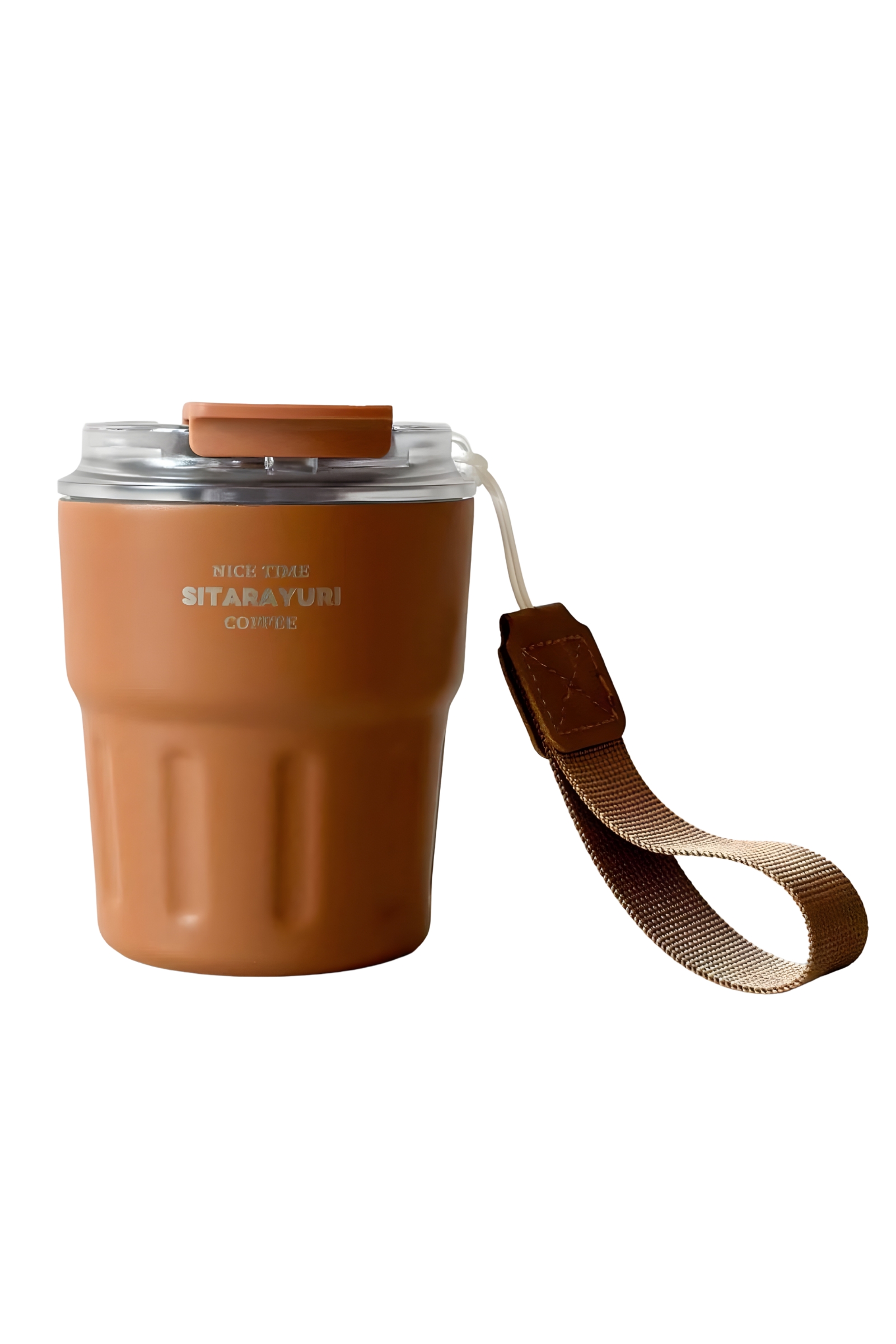 تراول ماگ استیل دوجداره سیتارایوری مدل NICE TIME ظرفیت 290/360/600 میلیلیتر