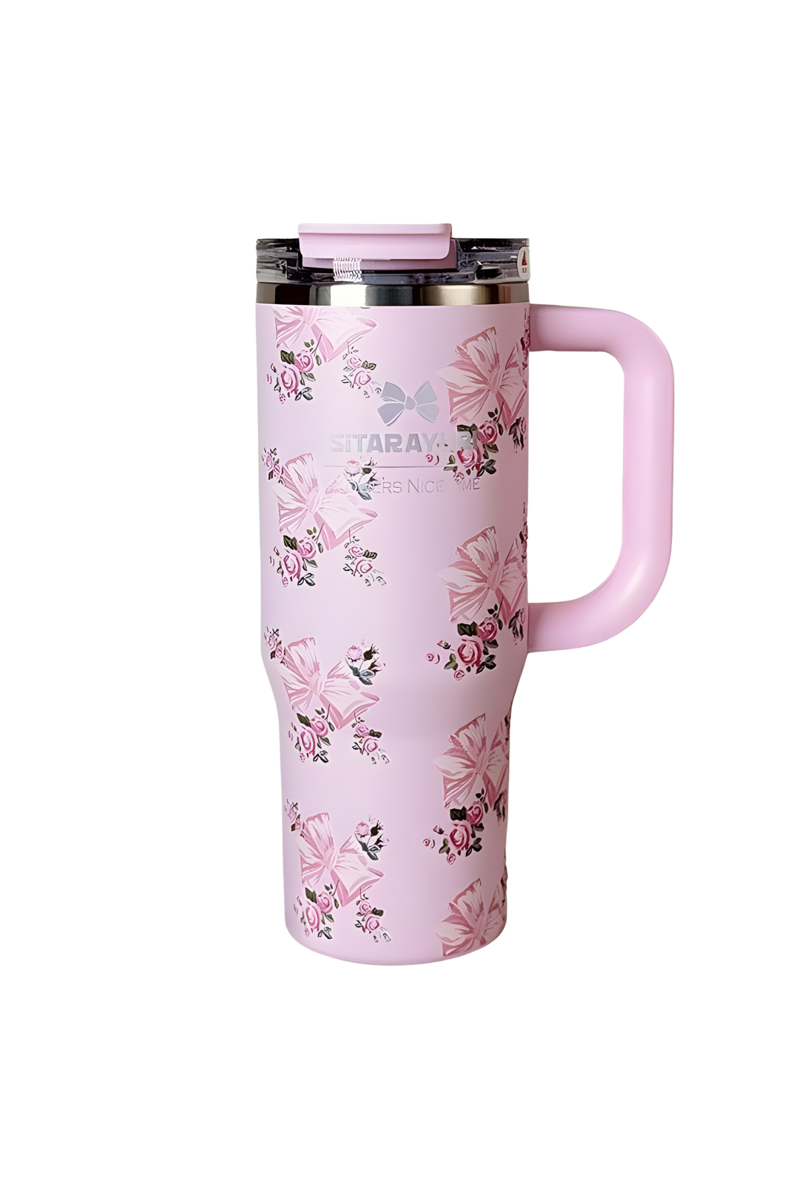 تراول ماگ فانتزی استیل دوجداره سیتارایوری مدل دوحالته ظرفیت 900 میل