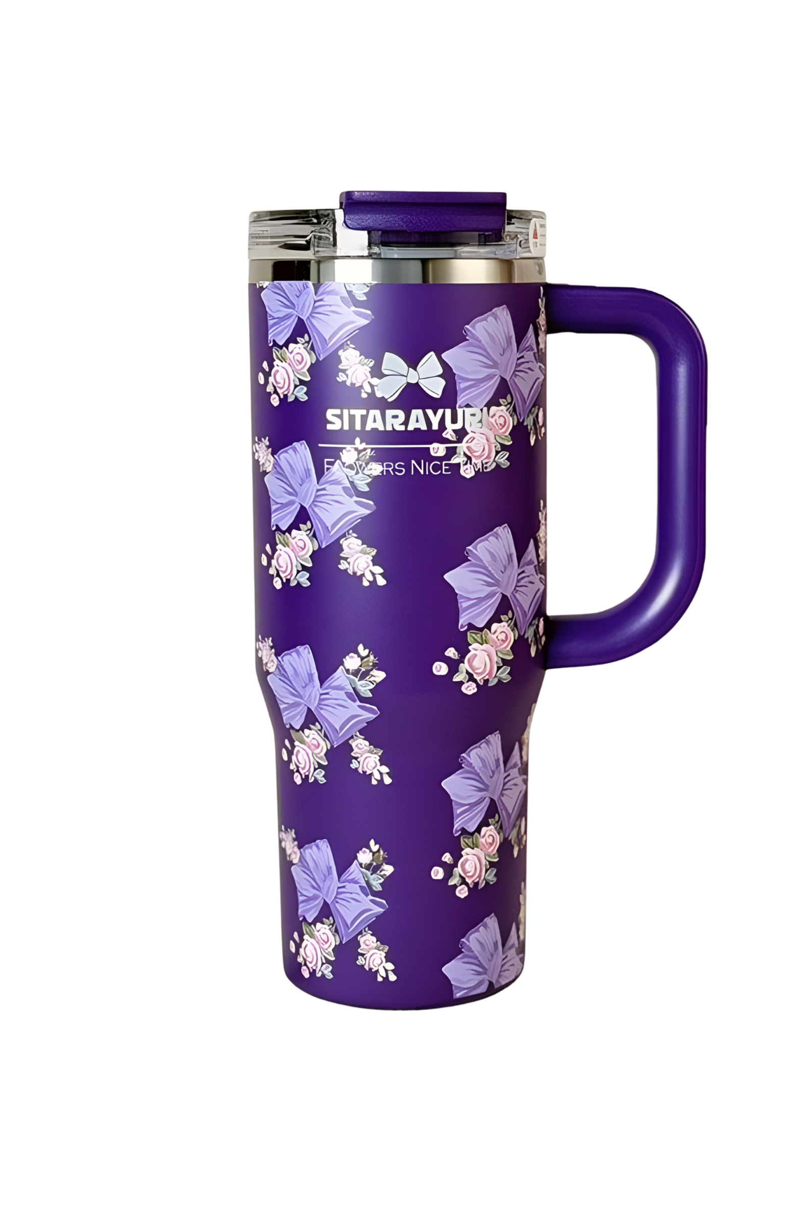 تراول ماگ فانتزی استیل دوجداره سیتارایوری مدل دوحالته ظرفیت 900 میل