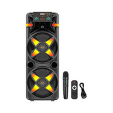 اسپیکر قابلحمل بلوتوثی مدل ZQS12205 با نور RGB و میکروفون بیسیم