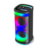 اسپیکر قابلحمل بلوتوثی مدل ZQS8249 با نور RGB و میکروفون بیسیم