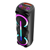 اسپیکر قابلحمل بلوتوثی مدل ZQS8313 با نور RGB و میکروفون بیسیم