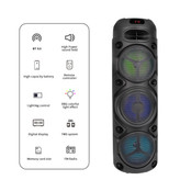 اسپیکر قابلحمل بلوتوثی مدل ZQS8308 با نور RGB و میکروفون بیسیم