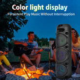 اسپیکر قابلحمل بلوتوثی مدل ZQS8308 با نور RGB و میکروفون بیسیم