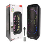 اسپیکر قابلحمل بلوتوثی مدل ZQS8255 با نور RGB و میکروفون بیسیم