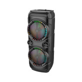 اسپیکر قابلحمل بلوتوثی مدل ZQS8229 با نور RGB و میکروفون بیسیم