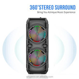 اسپیکر قابلحمل بلوتوثی مدل ZQS8229 با نور RGB و میکروفون بیسیم