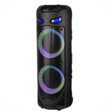 اسپیکر قابلحمل بلوتوثی مدل ZQS8258 با نور RGB و دو میکروفون بیسیم