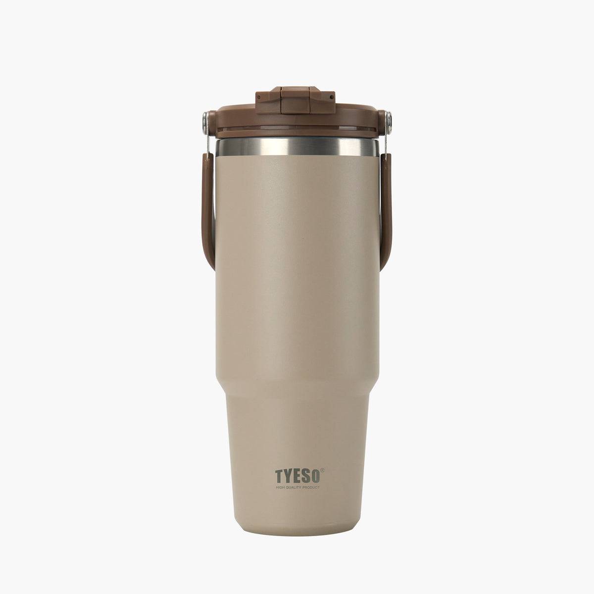 تراول ماگ استیل درب نی‌دار دوحالته TYESO تایسو 1.2 لیتر