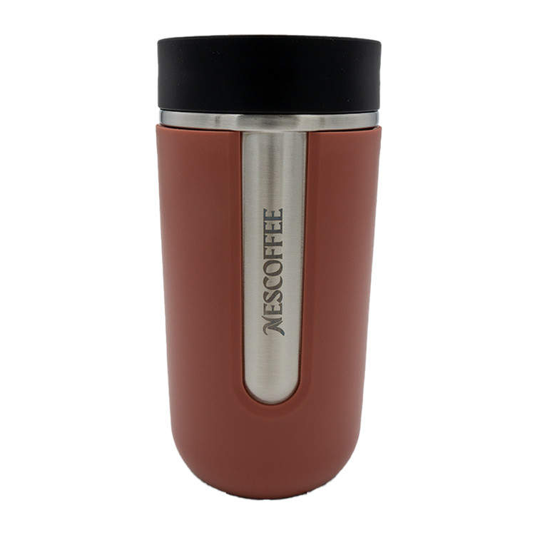 ماگ استیل نسکافی مدل NESCOFFEE ظرفیت ۴۰۰ میلیلیتر
