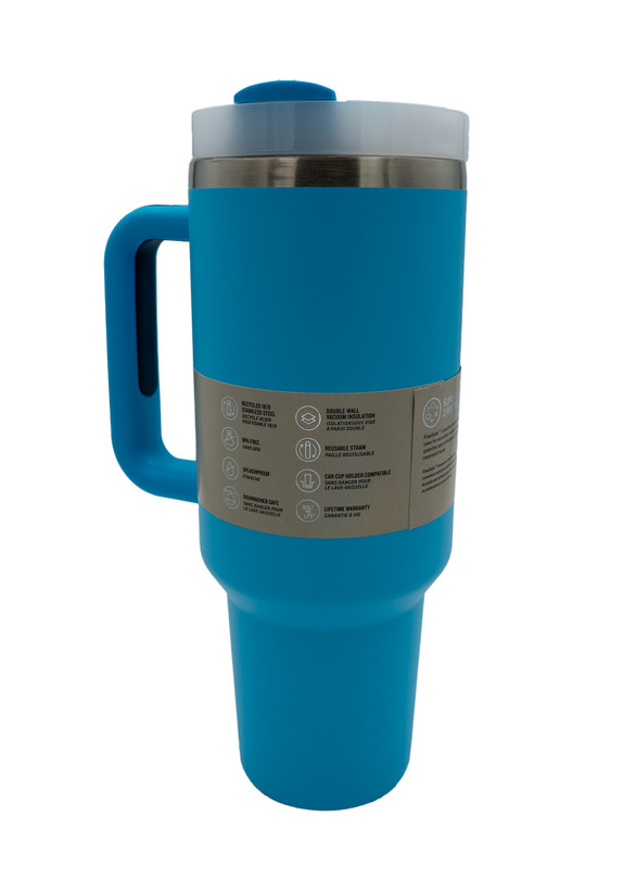 ماگ استنلی کوئنچر مدل JBY‑827 ظرفیت 1.18 لیتر (40oz) – دستهدار و نیدار