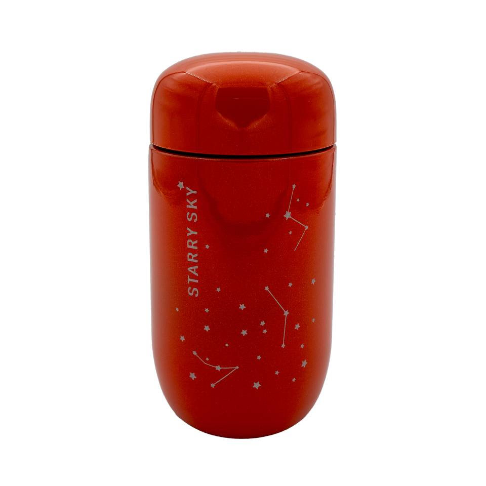 تراول ماگ استیل Starry Sky – طرح آسمان شب، ظرفیت ۲۰۰ میلی‌لیتر